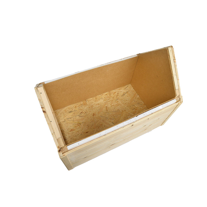 Niche pour chien Woodok, isolée, en bois, grand XL, à monter soi-même et à peindre