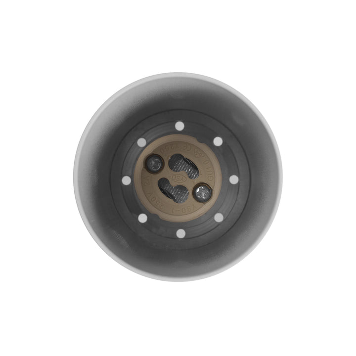 Maclean opbouwarmatuur / buis, spot, rond, aluminium, GU10, 55x130mm, wit, MCE360W 3 stuks + 7W GU10 LED-lamp Maclean Energy MCE437 WW warm wit 3000K, 220-240V~, 50/60Hz, 3 stuks