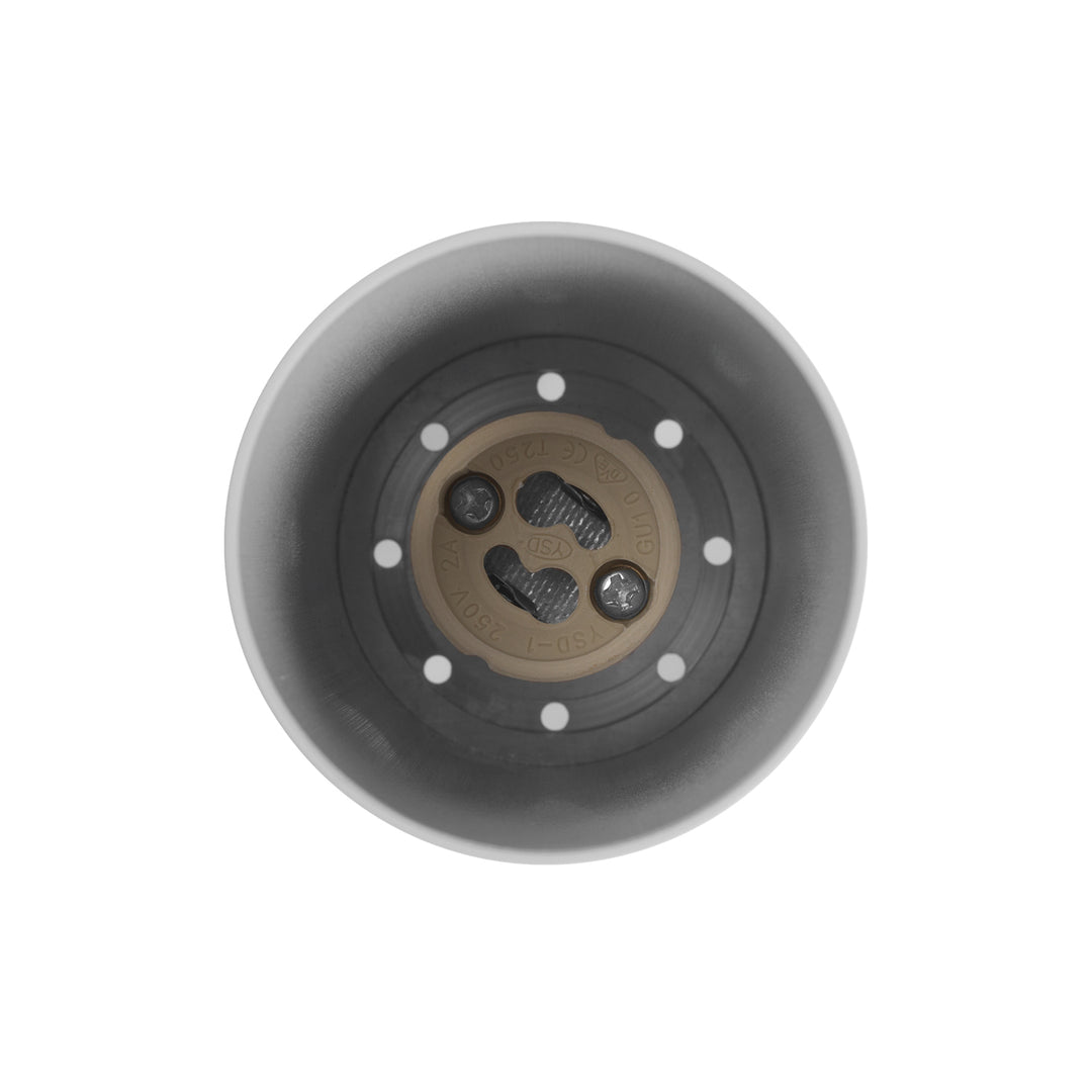 Maclean opbouw-/buisarmatuur, spot, rond, aluminium, GU10, 55x130mm, wit, MCE360W 3 stuks + LED GU10 7W Maclean Energy MCE437 NW neutraal wit 4000K, 220-240V~, 50/60Hz 3 stuks
