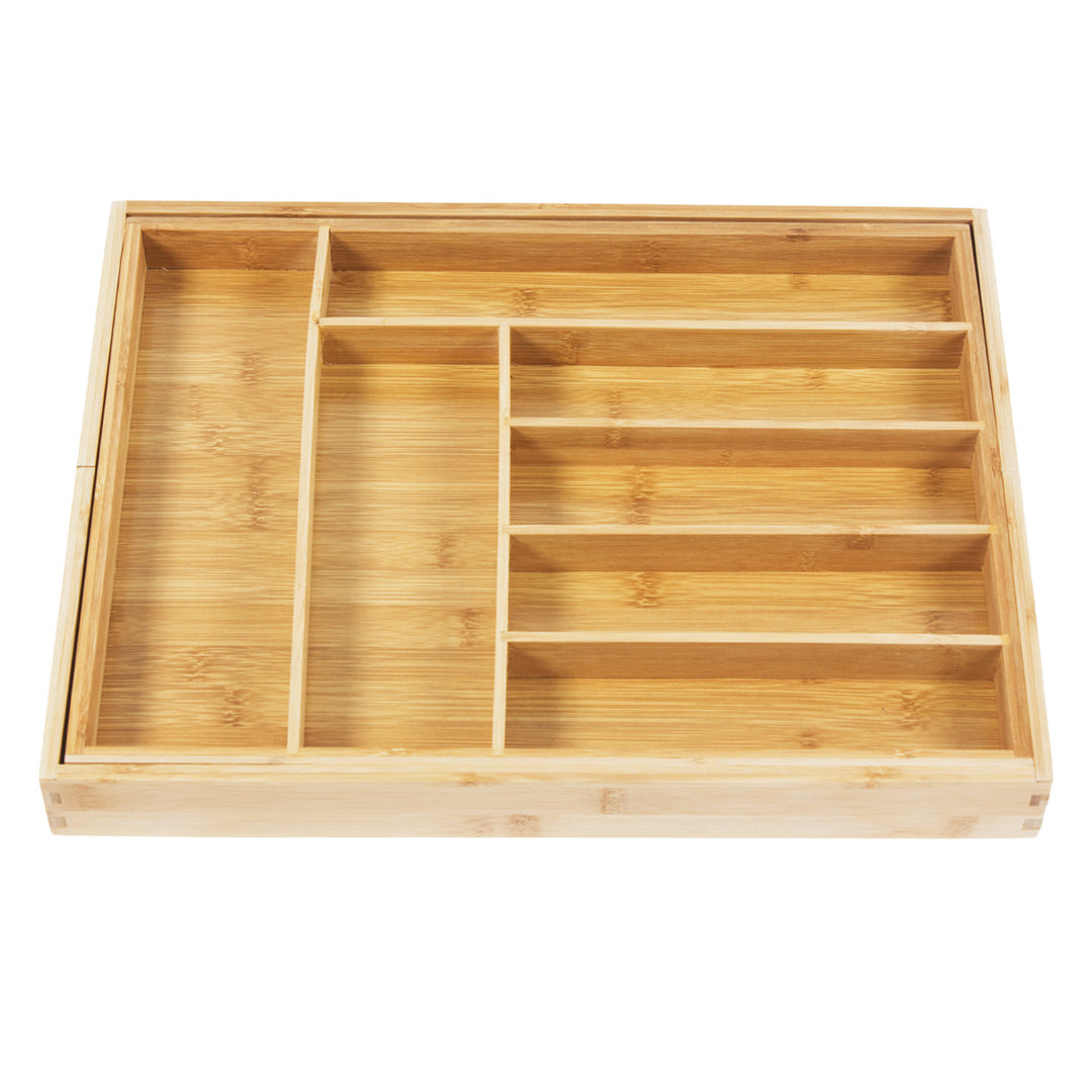 Range-couverts en bambou extensible GreenBlue, 325-500x430x45mm, GB379, 2 pièces