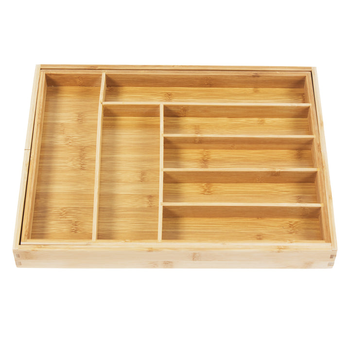 Range-couverts en bambou extensible GreenBlue, 325-500x430x45mm, GB379, 2 pièces