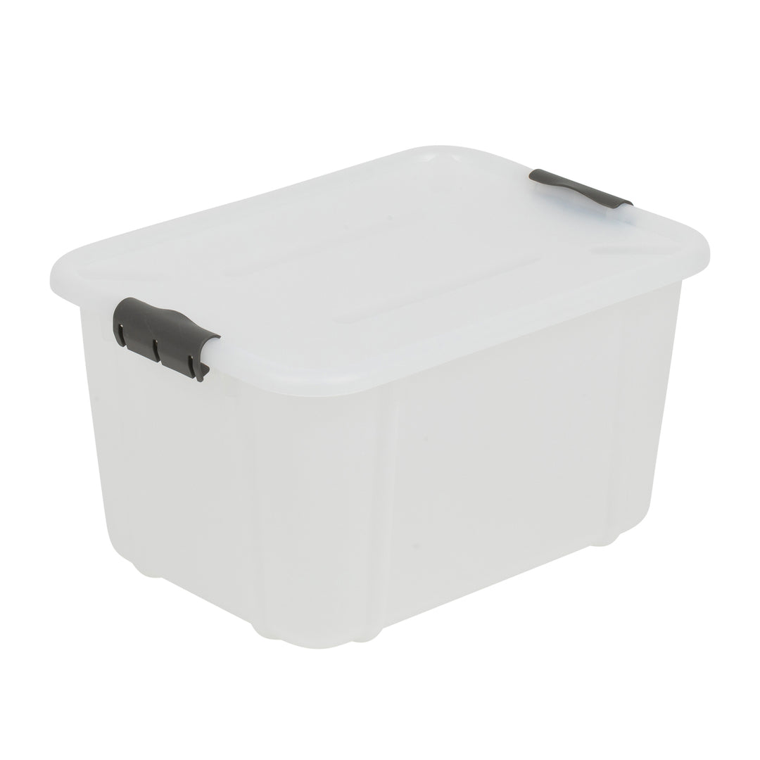 BranQ Velur 16L conteneur de stockage avec couvercle transparent