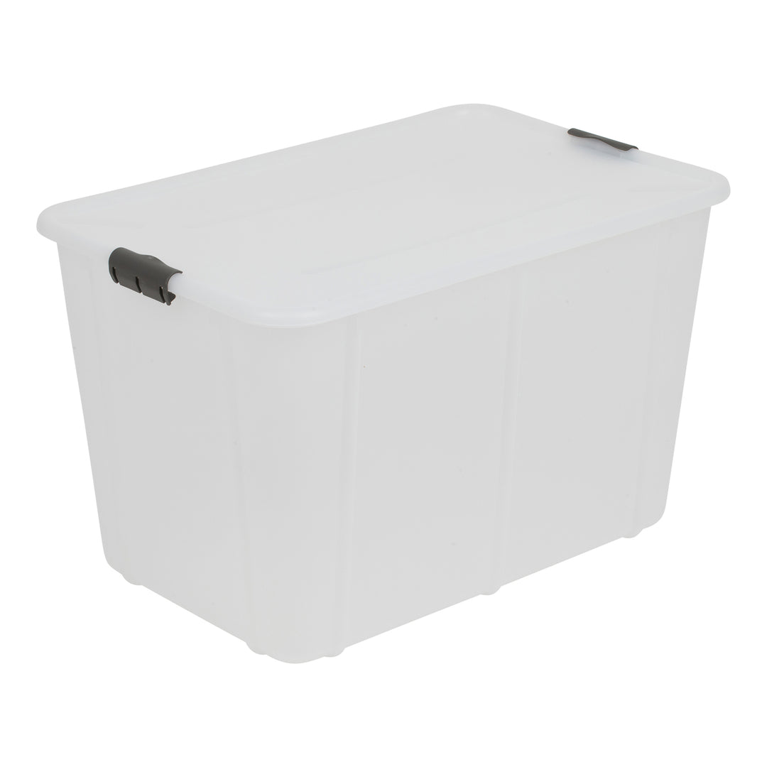 BranQ Velur 60L conteneur de stockage avec couvercle transparent