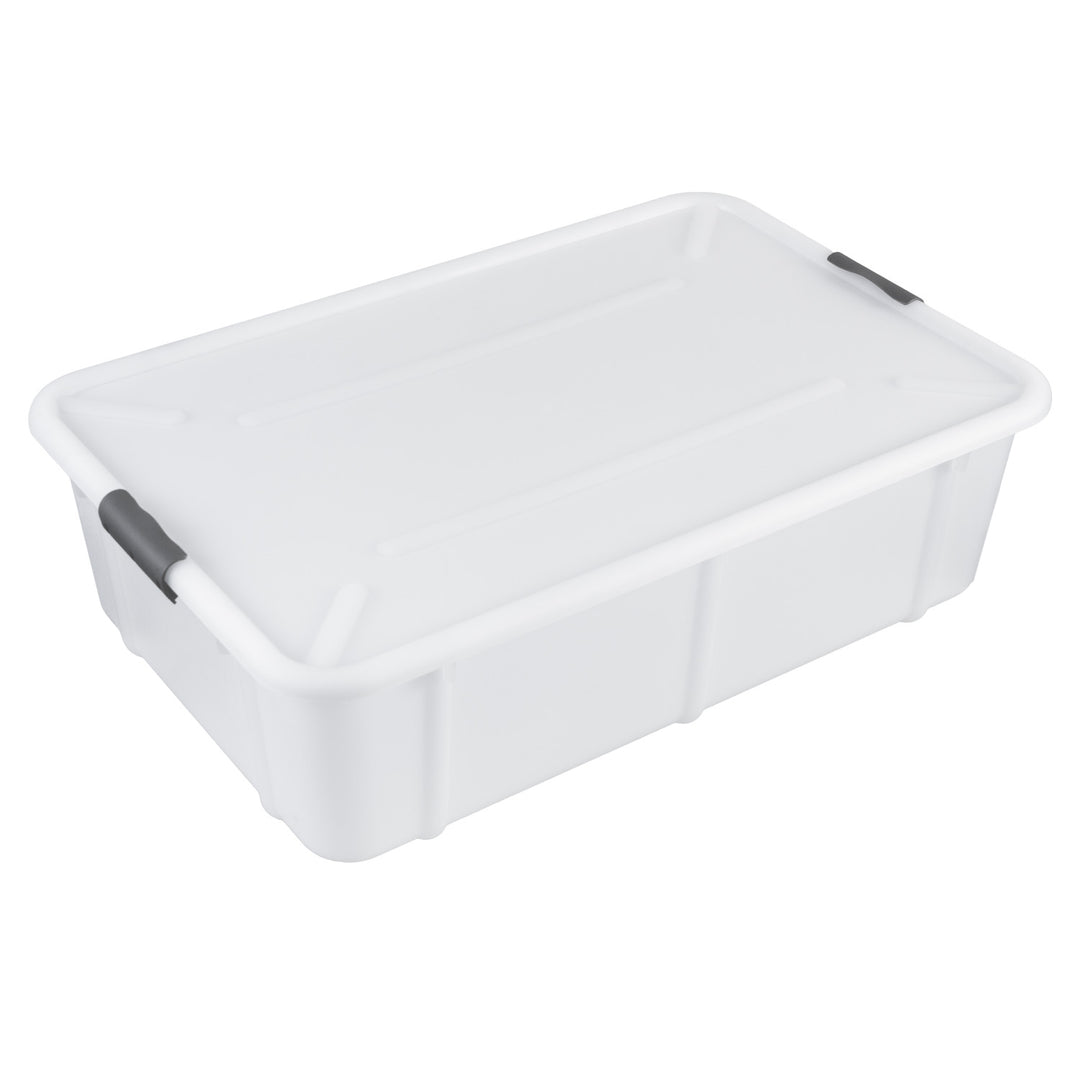 BranQ Velur 29L conteneur de stockage avec couvercle et roues