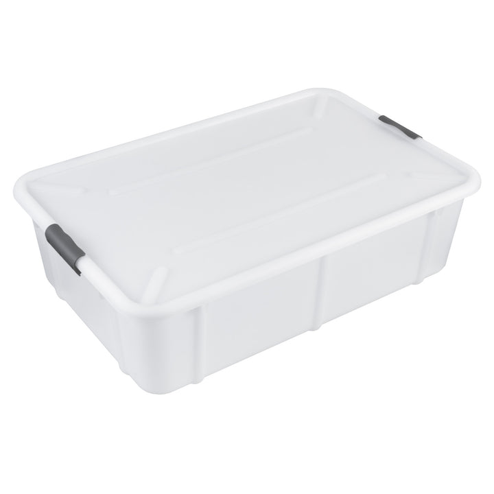 BranQ Velur 29L conteneur de stockage avec couvercle et roues