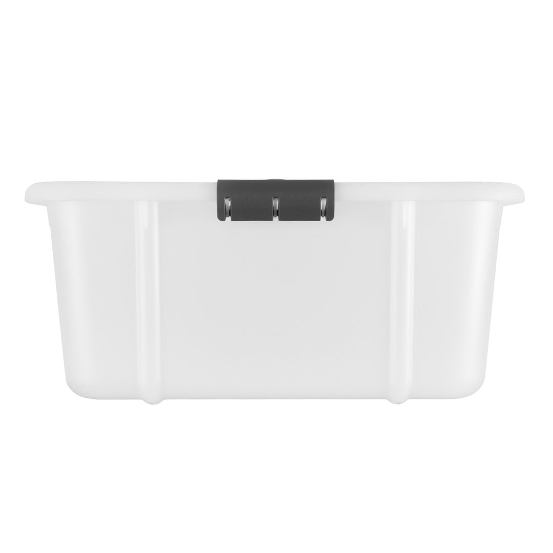 BranQ Velur 29L conteneur de stockage avec couvercle et roues