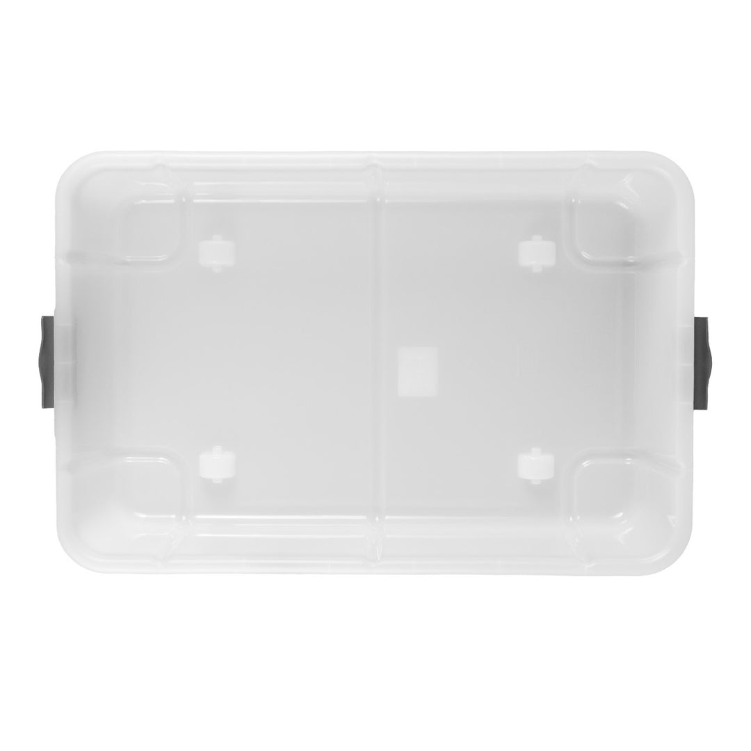 BranQ Velur 29L conteneur de stockage avec couvercle et roues