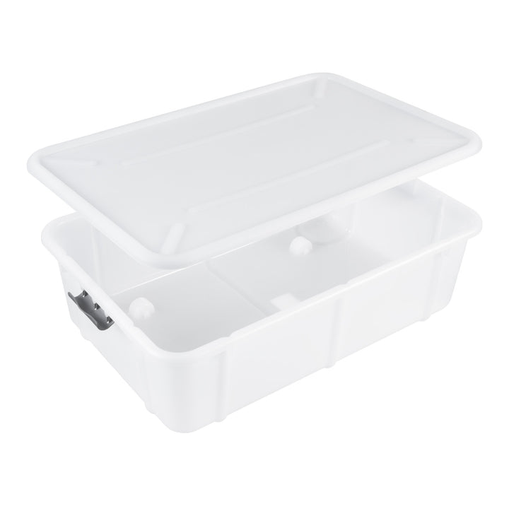BranQ Velur 29L conteneur de stockage avec couvercle et roues