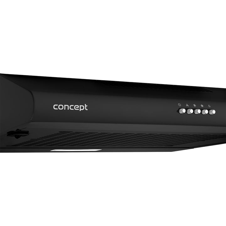 Concept OPP1360bc 60cm hotte aspirante sous plan noir