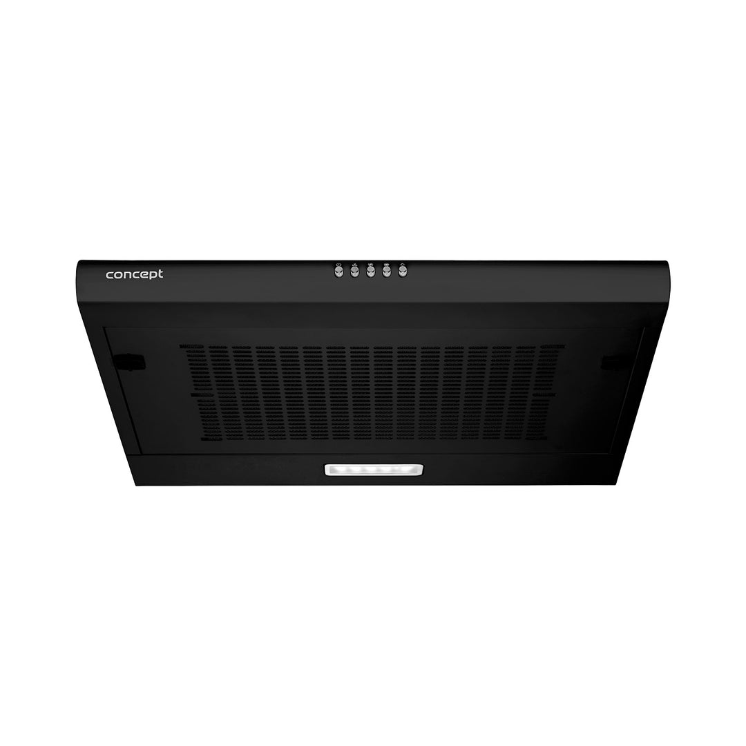 Concept OPP1360bc 60cm hotte aspirante sous plan noir