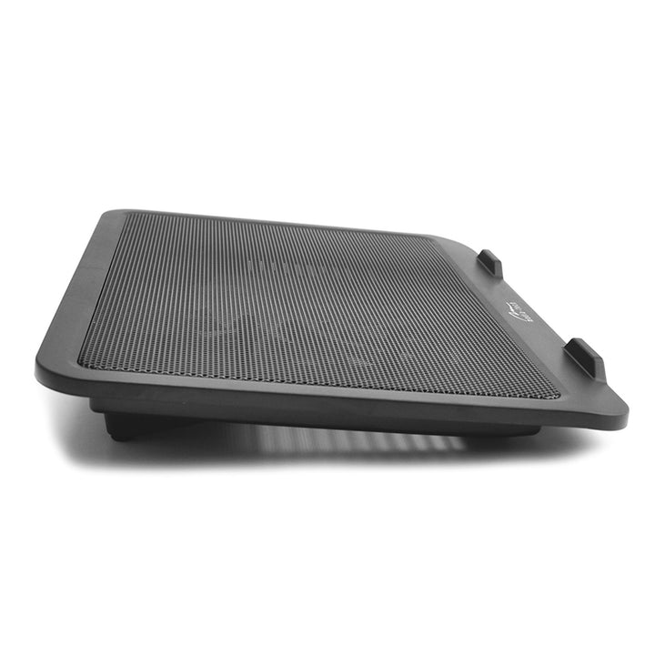 Coussin de refroidissement silencieux - Coussin de refroidissement pour ordinateurs portables de 15,6" et moins, silencieux, puissant, ventilateurs de 13,5 cm, port de passage USB