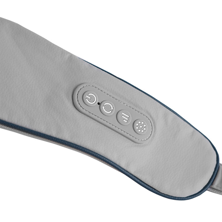Masseur d'épaules et de cou. Shiatsu, 5D imitation mains, 6 têtes de massage, 3 modes, 3 vitesses, sans fil, port de charge USB-C MASSAGE NECK & ; SHOULDERS