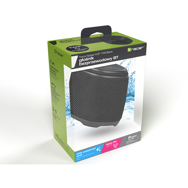 Haut-parleur sans fil TRACER, Bluetooth 5.1, technologie TWS, 5W, Splash S