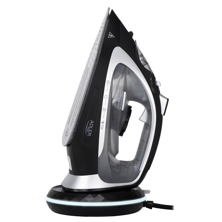 Fer à vapeur sans fil Adler, semelle en céramique, 2800W, AD 5043