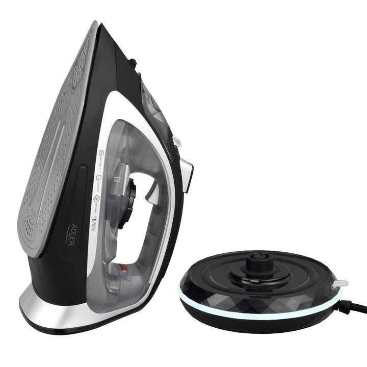 Fer à vapeur sans fil Adler, semelle en céramique, 2800W, AD 5043