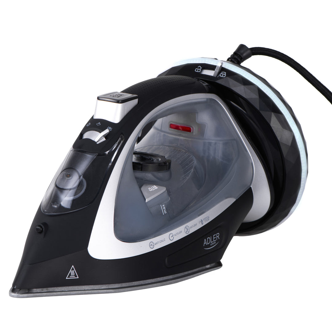 Fer à vapeur sans fil Adler, semelle en céramique, 2800W, AD 5043
