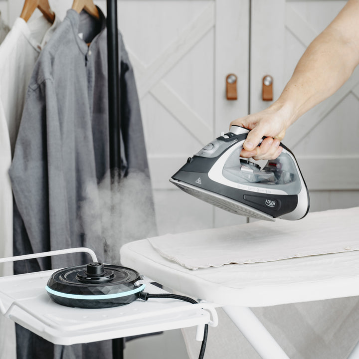 Fer à vapeur sans fil Adler, semelle en céramique, 2800W, AD 5043