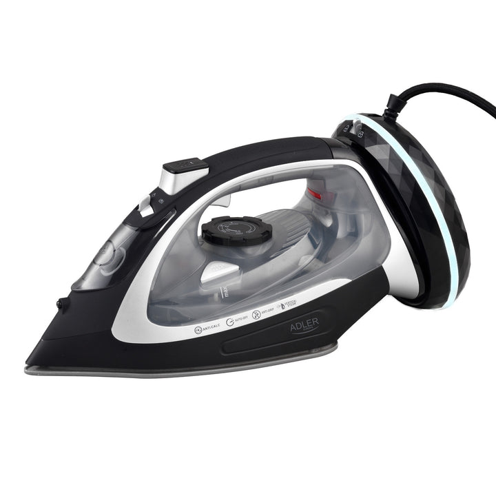 Fer à vapeur sans fil Adler, semelle en céramique, 2800W, AD 5043