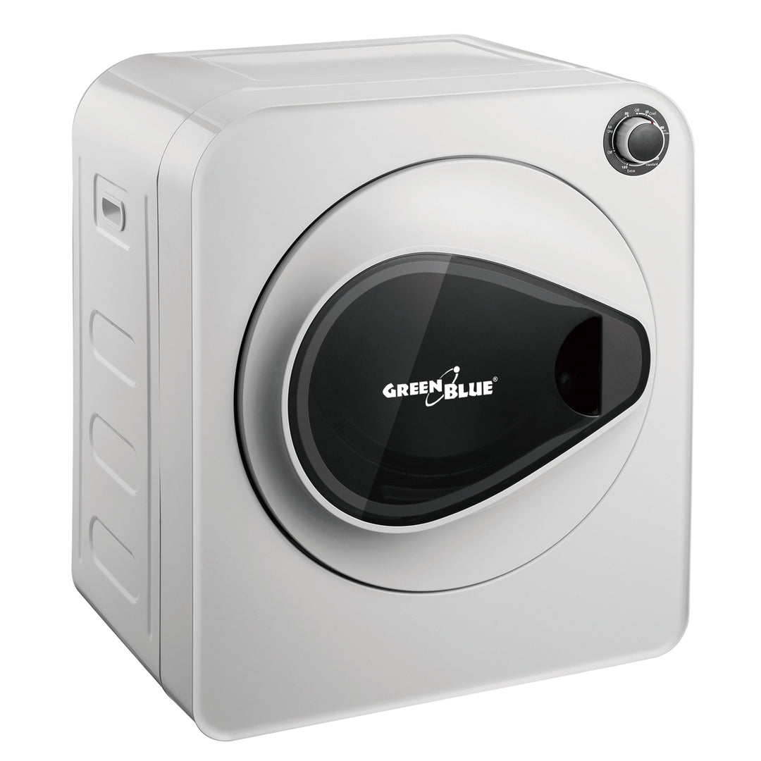 Sèche-linge électrique GreenBlue, charge 3kg, GB405 + Kit filtre sèche-linge GreenBlue GB483 , 1x entrée, 2x sortie, (convient à GB405, GB410, GB415)
