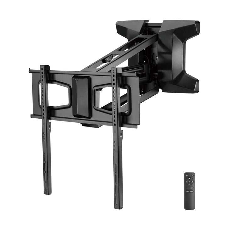 Support électrique pour TV au-dessus de la cheminée Maclean, max VESA 600x400, télécommande wifi, 37"-70", max 35kg, MC-891 +Câble Maclean HDMI 2.1a, 3m, 8K HDR, MCTV-442