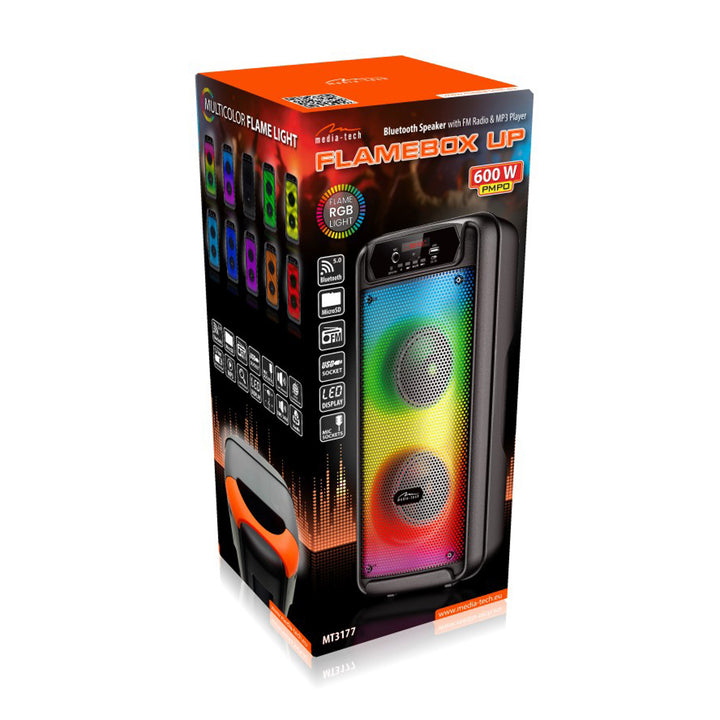 Enceinte sans fil Media-Tech, Bluetooth 5.0, radio FM, RMS 14W, MT3177