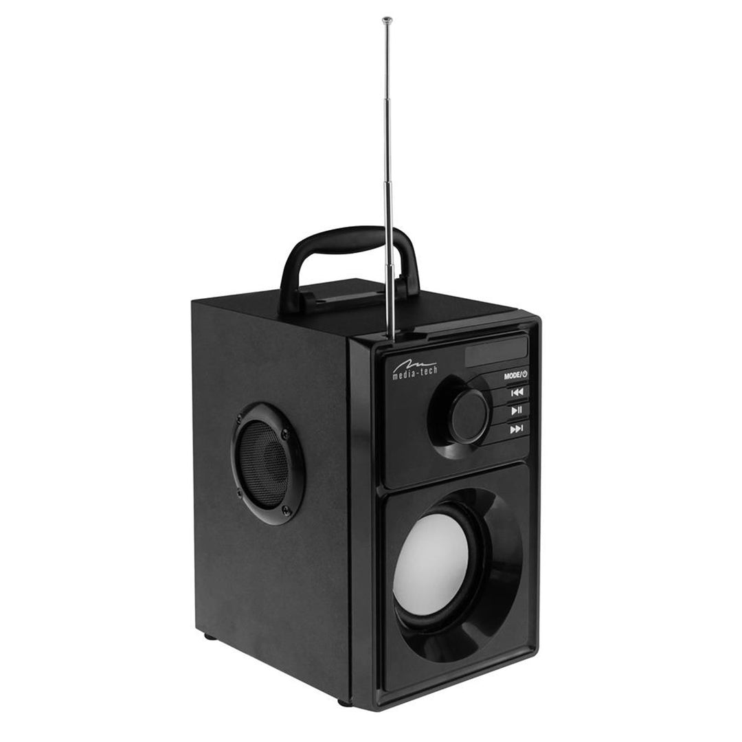 Enceinte sans fil Media-Tech, Bluetooth 5.1, radio FM, AUX, RMS 15W, MT3179