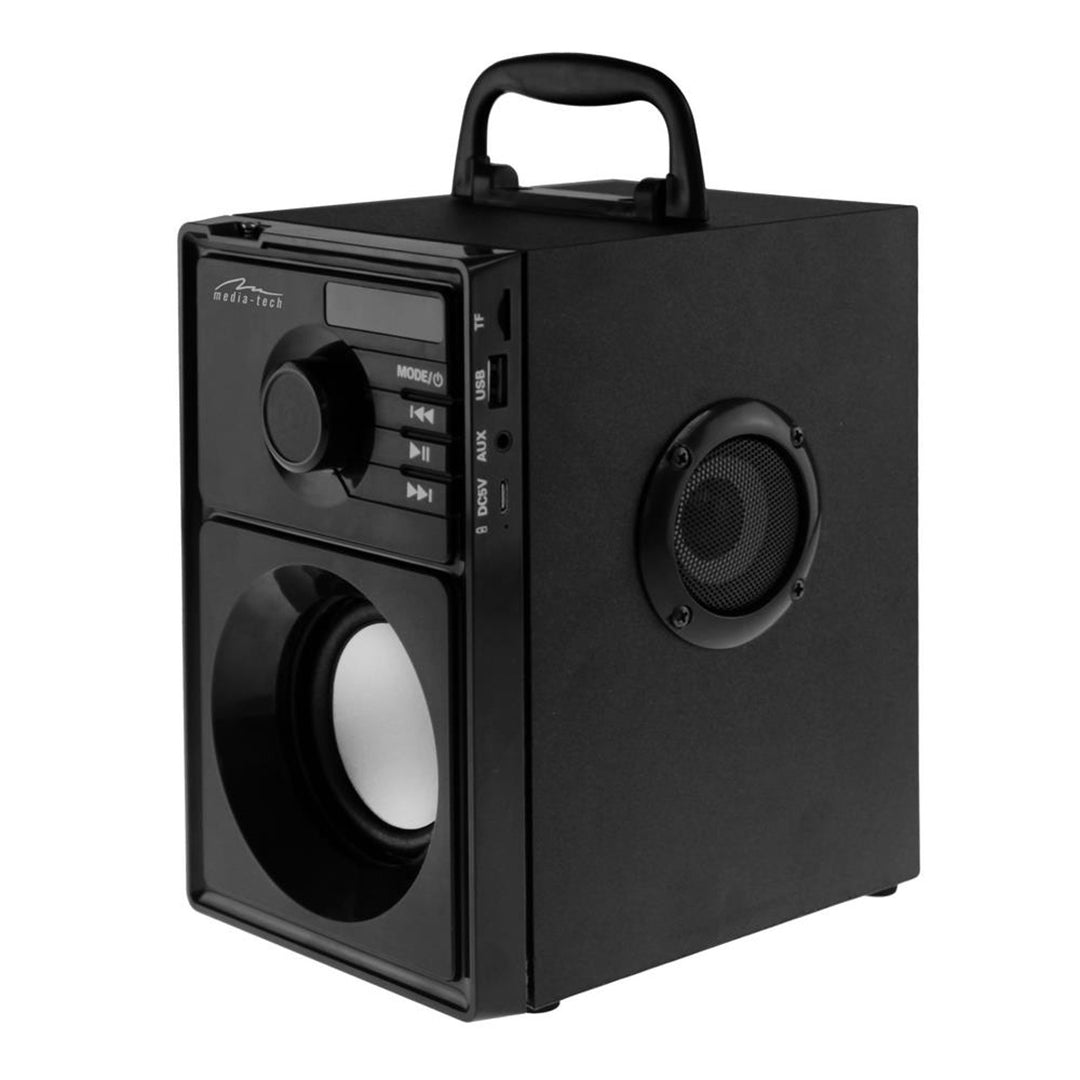 Enceinte sans fil Media-Tech, Bluetooth 5.1, radio FM, AUX, RMS 15W, MT3179