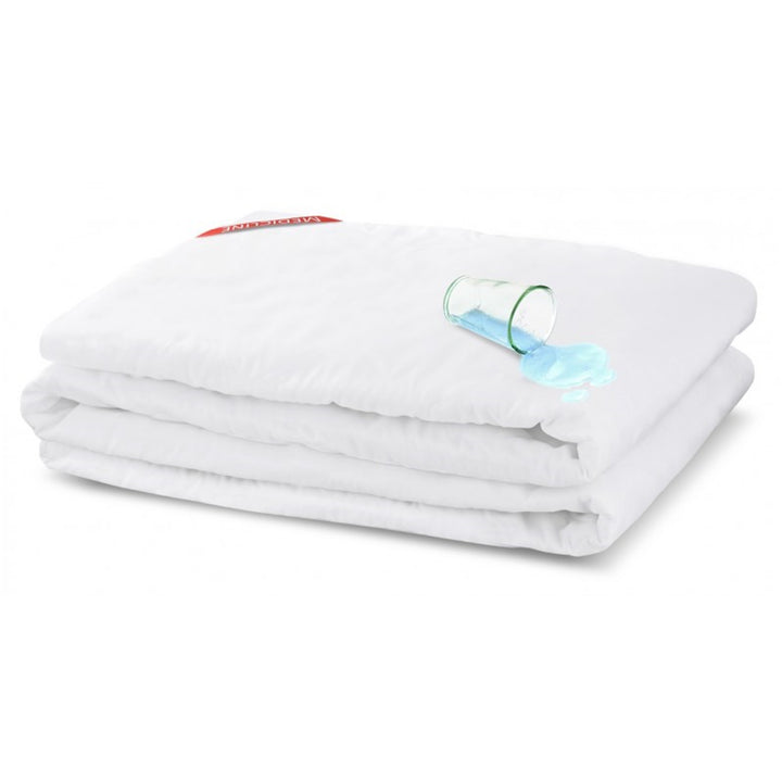 AIO FACTORY Ecco 140x200cm surmatelas/couverture imperméable, lisse avec élastique AIO FACTORY Ecco 140x200cm blanc