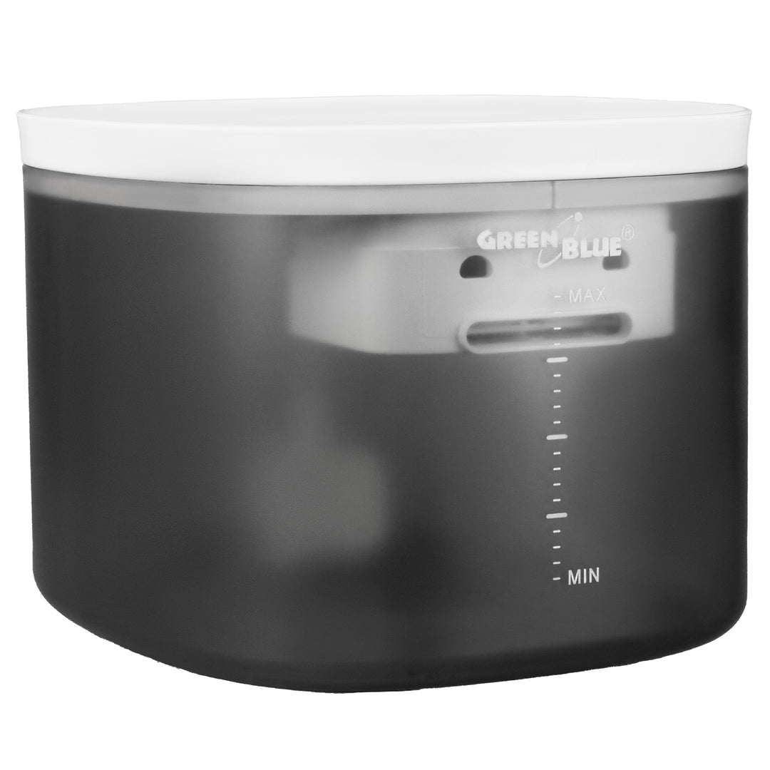 GreenBlue distributeur automatique d'eau / abreuvoir pour animaux, 3L, USB 5V1A, GB392 + GreenBlue distributeur automatique de nourriture pour animaux / mangeoire, 6L, USB 5V1A, GB393