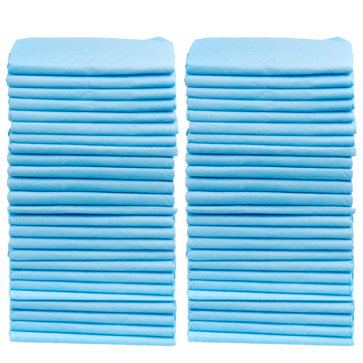 GreenBlue distributeur automatique d'eau / abreuvoir pour animaux, 3L, USB 5V1A, GB392 + GreenBlue coussinets/matelas d'hygiène pour chien/chat, pour l'apprentissage des pipis, 60x40cm, 50pcs, GB495