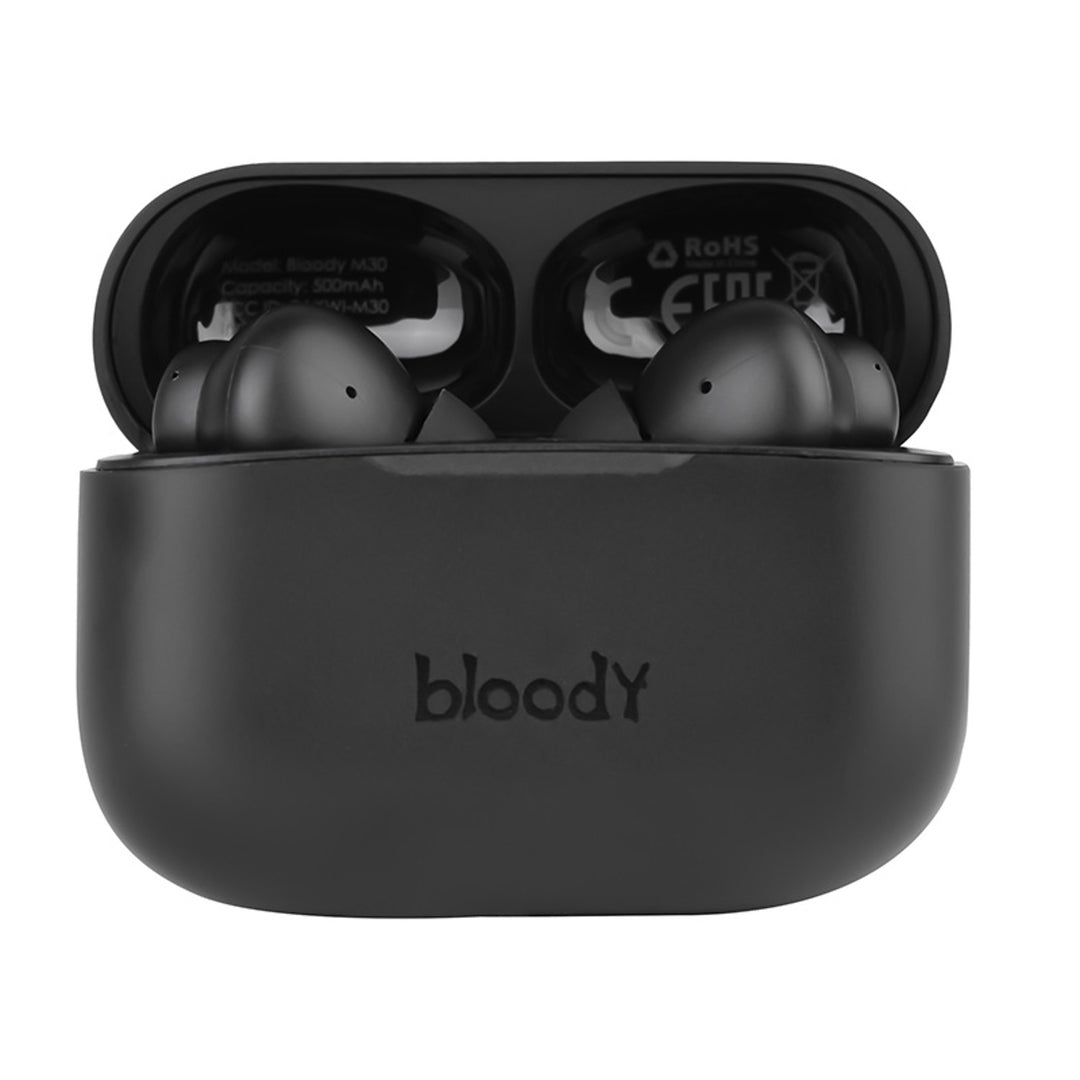 A4TECH Casque sans fil, Bluetooth 5.0, BLOODY TWS M30 Noir