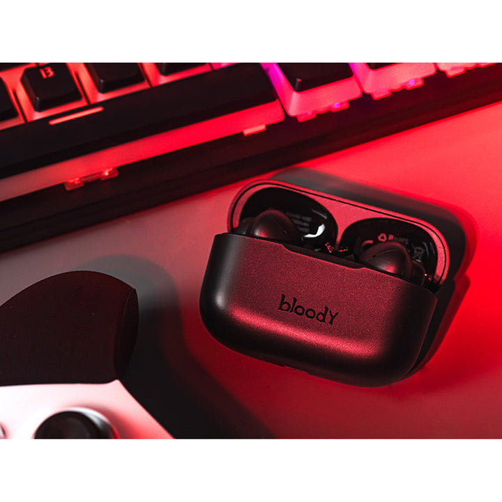 A4TECH Casque sans fil, Bluetooth 5.0, BLOODY TWS M30 Noir