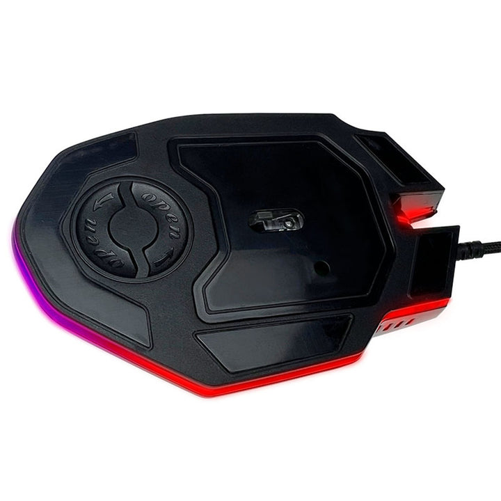 Souris de jeu Tracer, rétroéclairée RVB, 7200 DPI, Espace