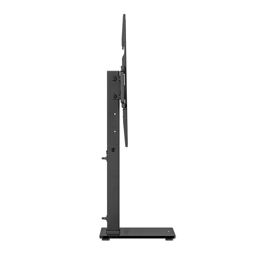 Support TV universel Maclean, pour meuble RTV, support, max. 40kg, max. VESA 400x400, réglage de la hauteur et de l'angle, pour TV 32-65", MC-1240