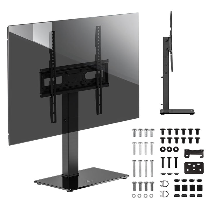 Support TV universel Maclean, pour meuble RTV, support, max. 40kg, max. VESA 400x400, réglage de la hauteur et de l'angle, pour TV 32-65", MC-1240