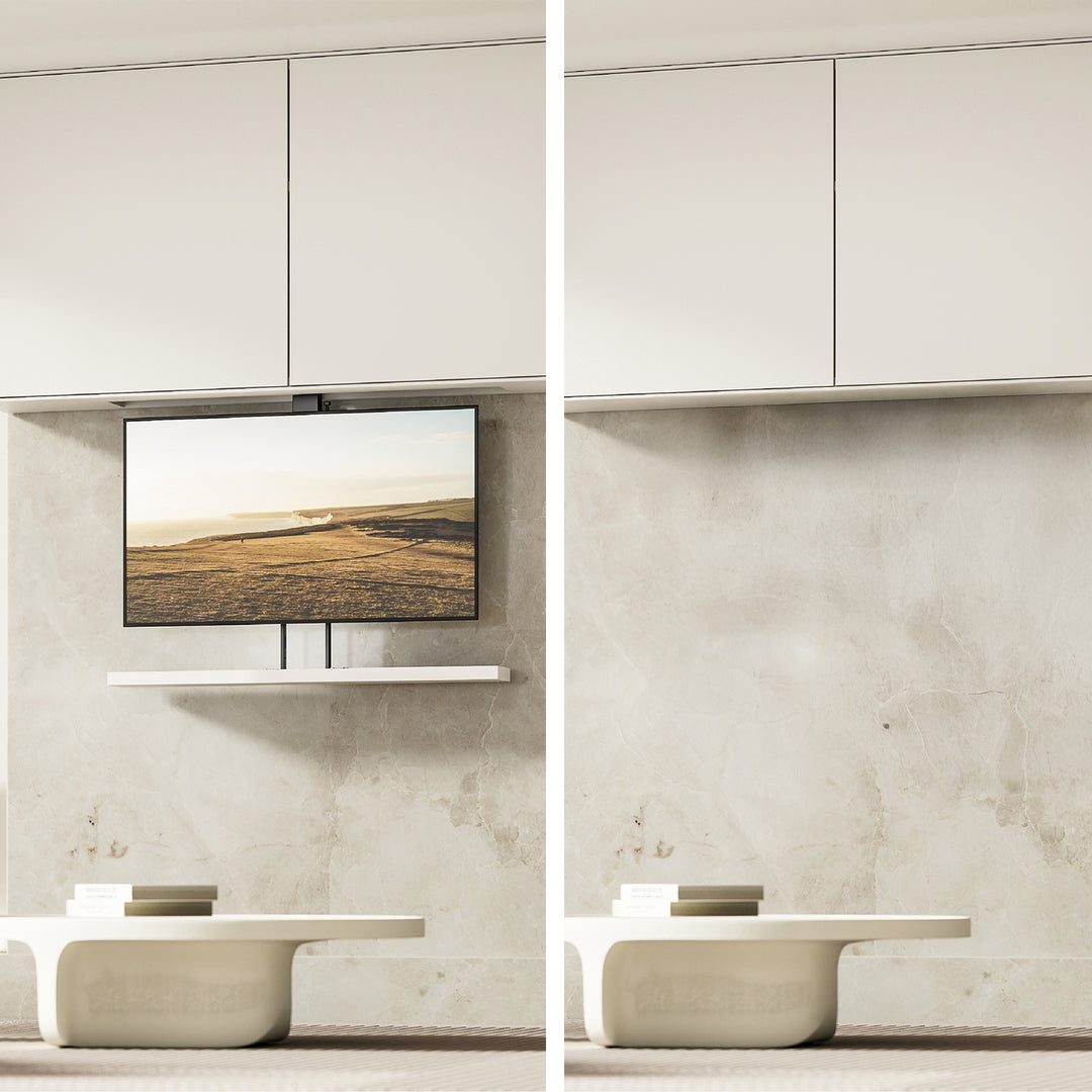 Poignée électrique pour plafond et sol, tirette Maclean, 43''-88'', VESA 600x400, max 60kg, 100-240V AC,50/60Hz
