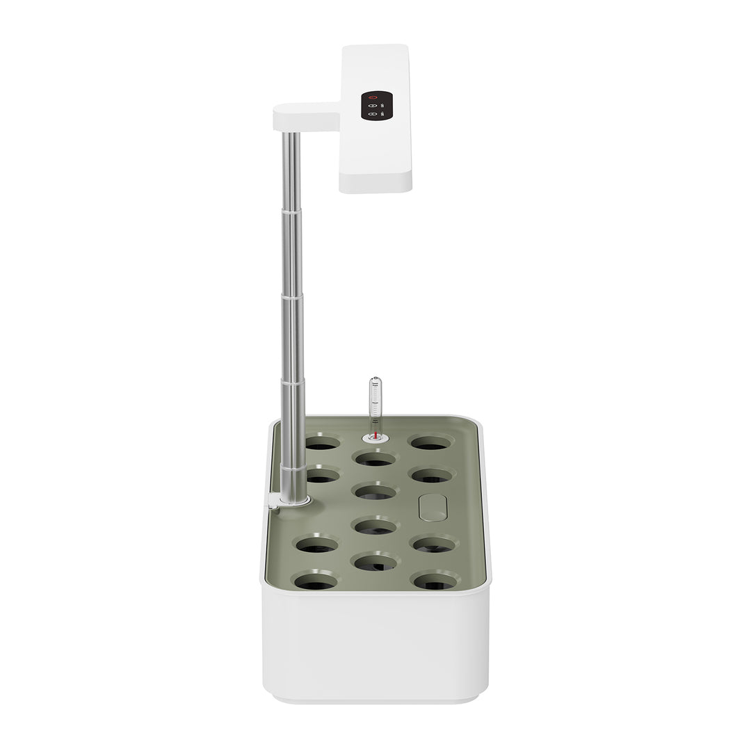 GreenBlue Smart Indoor Plant Growing System, SMART Pot, 4L Inhoud, voor 12 Planten, Full Spectrum LED, GB133