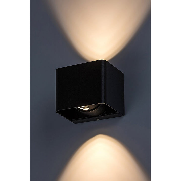 Rabalux Hallstatt 10W lampe murale d'extérieur IP54 anthracite