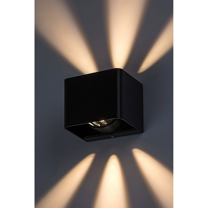 Rabalux Hallstatt 10W lampe murale d'extérieur IP54 anthracite