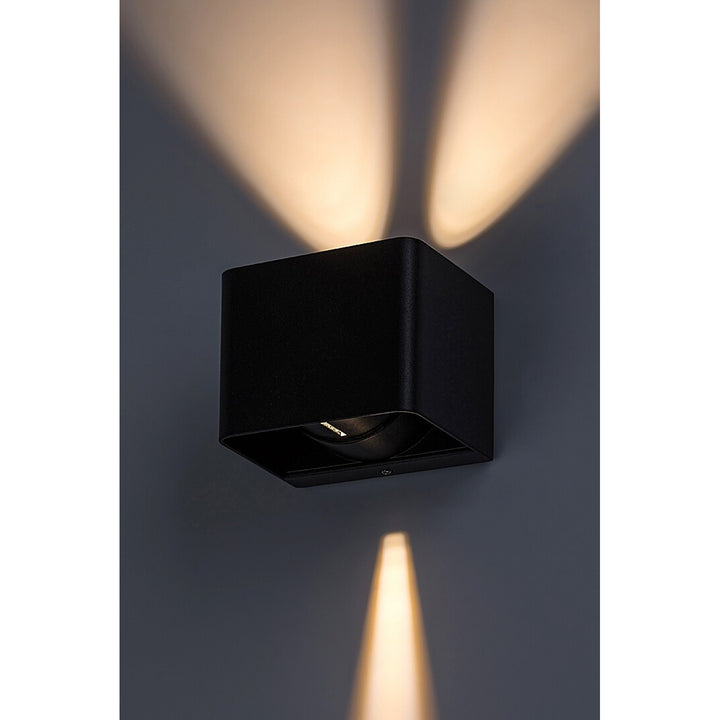 Rabalux Hallstatt 10W lampe murale d'extérieur IP54 anthracite