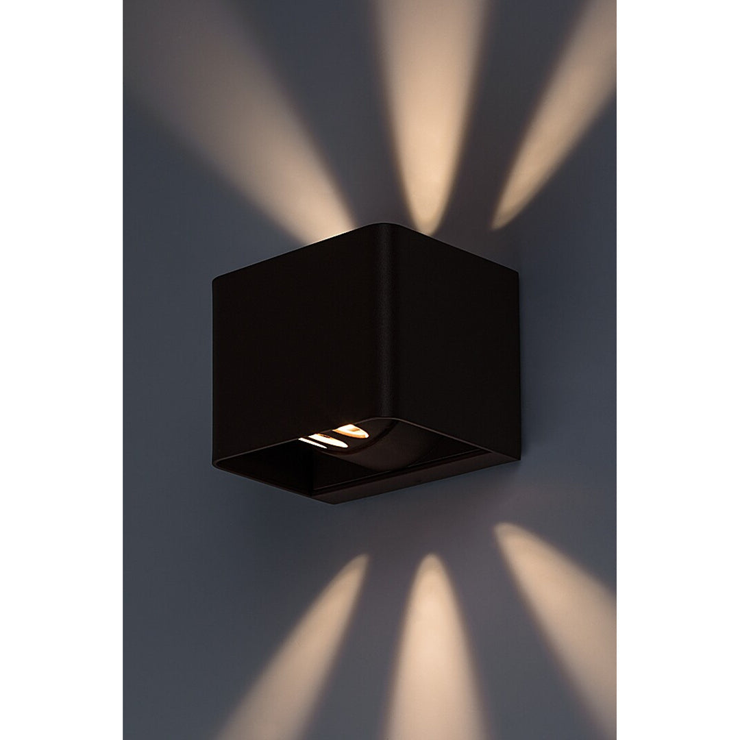 Rabalux Hallstatt 10W lampe murale d'extérieur IP54 marron