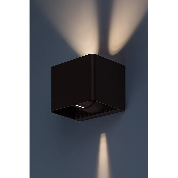 Rabalux Hallstatt 10W lampe murale d'extérieur IP54 marron
