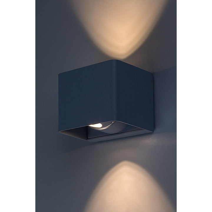 Rabalux Hallstatt 10W lampe murale d'extérieur IP54 gris