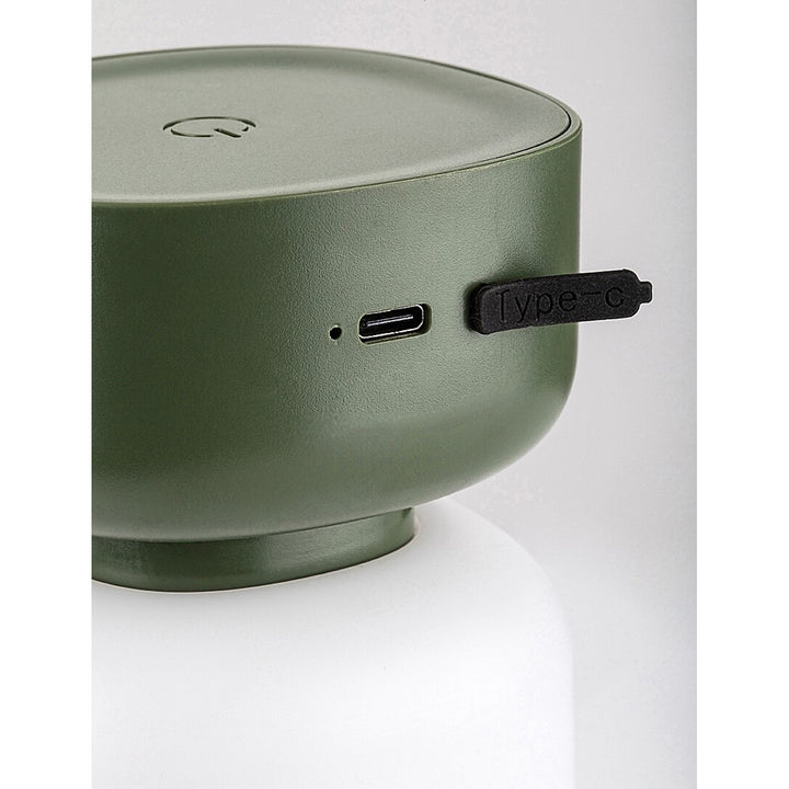 Lampe décorative Rabalux, extérieur, IP44, 3W, vert, Funes