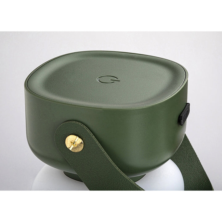 Lampe décorative Rabalux, extérieur, IP44, 3W, vert, Funes