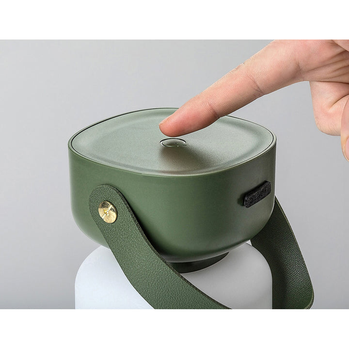 Lampe décorative Rabalux, extérieur, IP44, 3W, vert, Funes