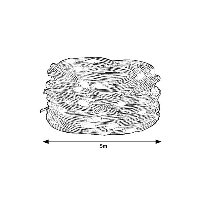 Eclairage extérieur Rabalux, guirlande LED RVB, IP44, Wi-Fi, Bluetooth, Biri