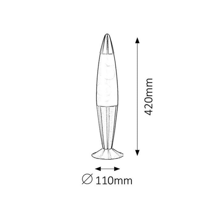 Rabalux Lollipop 2 lampe décorative IP20 E14 G45 1x MAX 25