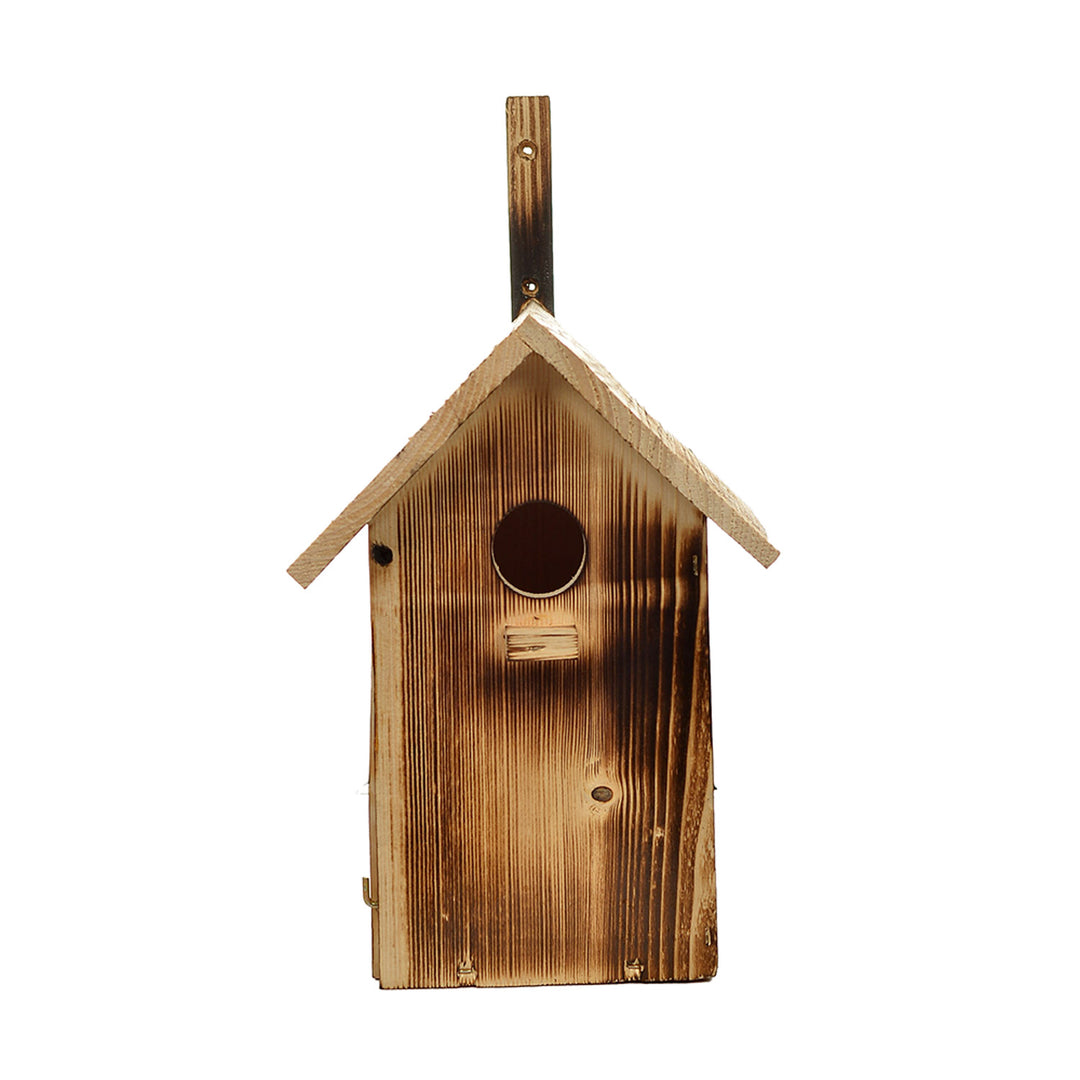 Nichoir pliant en bois 25x33x13 cm au feu de bois