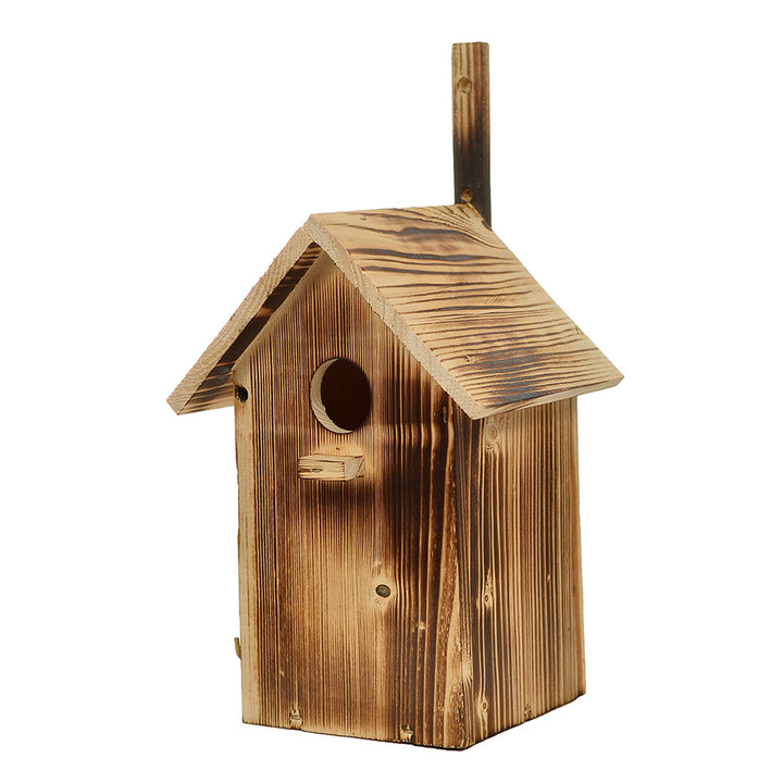Nichoir pliant en bois 25x33x13 cm au feu de bois